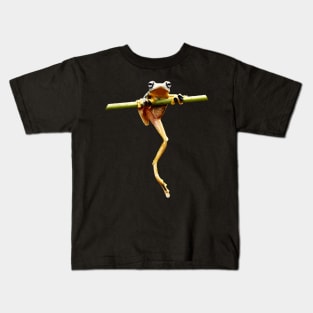 calm frog Kids T-Shirt